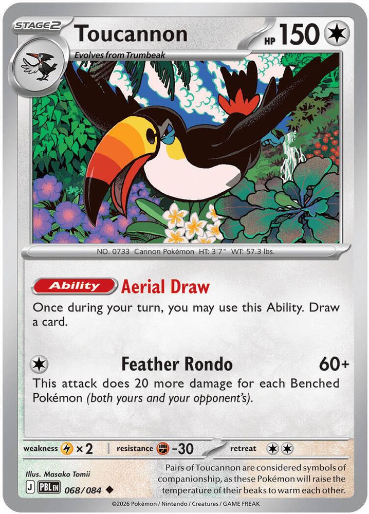Toucannon 068/084 UC