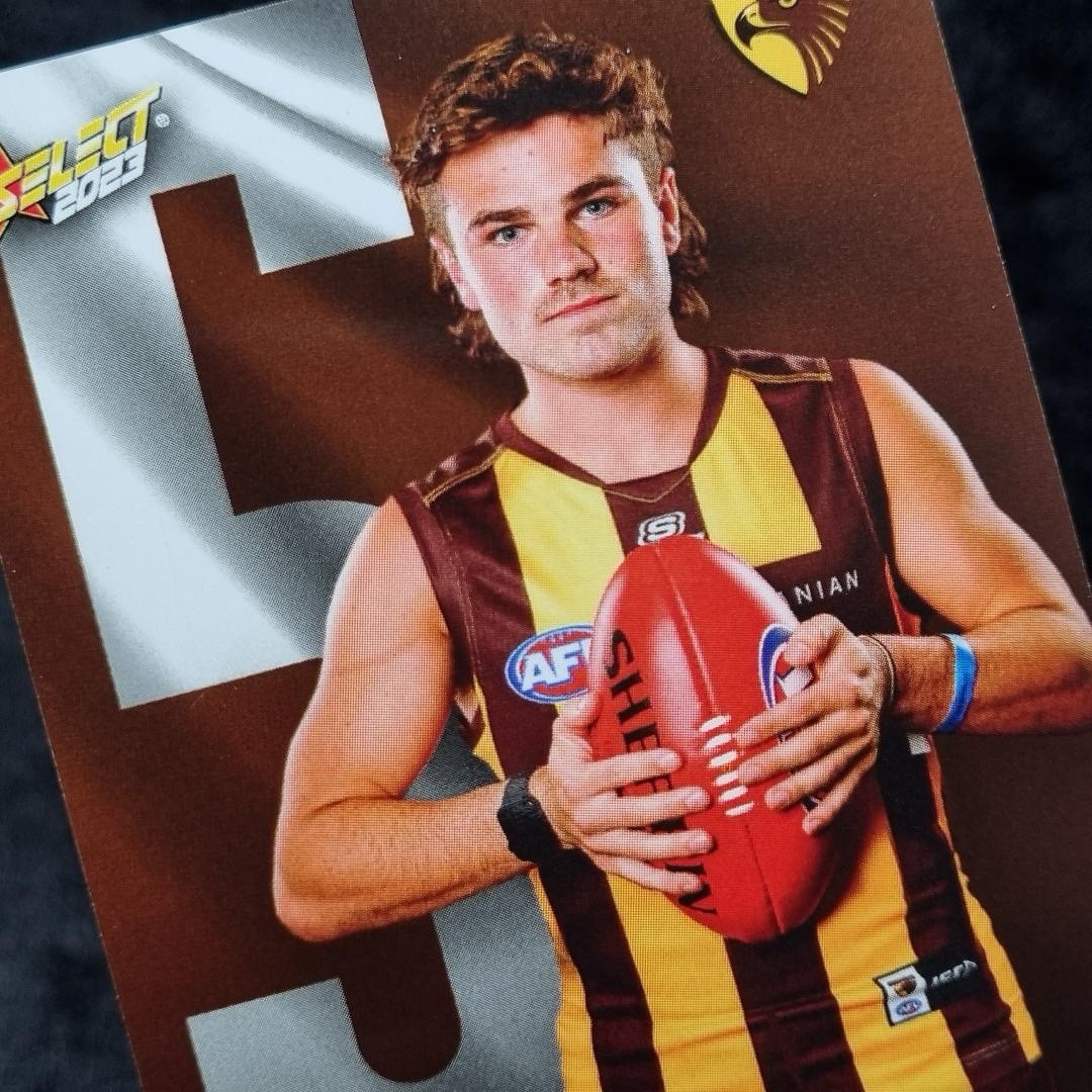 AFL 2023 Nick Watson Draft Pick #5 /357 Select Hawthorn Hawks2