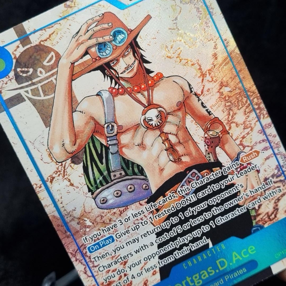 One Piece TCG Portgas.D.Ace OP13119 SEC Alt Art | ENGLISH Card2