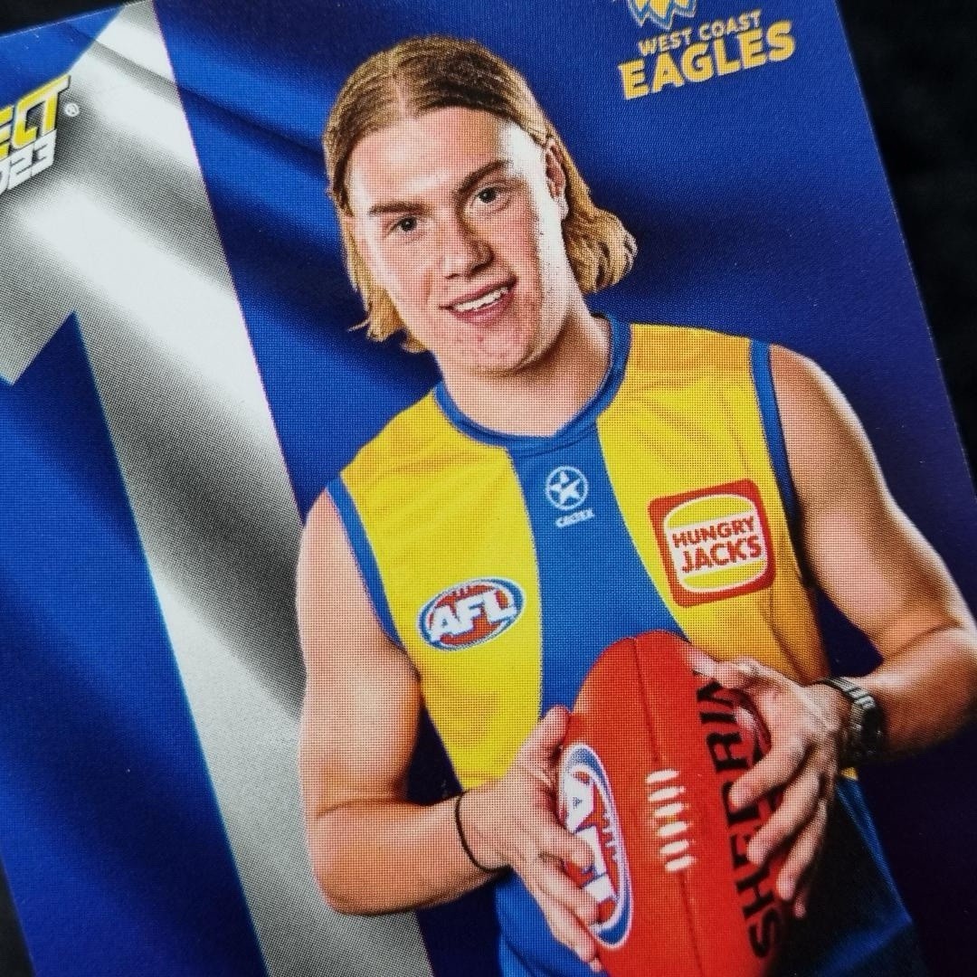 AFL 2023 Harley Reid Draft Pick #1 /757 Select West Coast Eagles2