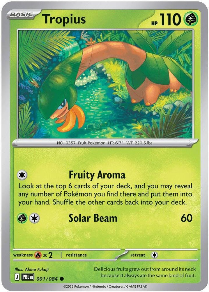 Tropius 001/084 C