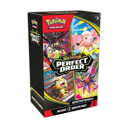 Pokemon TCG Mega Evolution Perfect Order Booster Bundle
