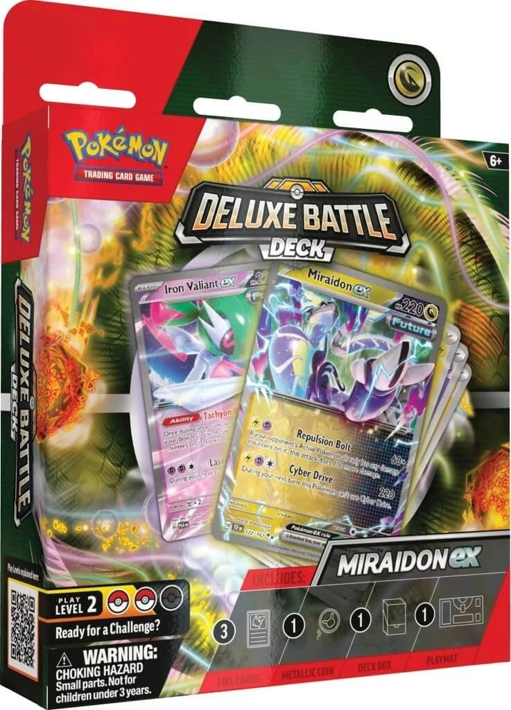 Pokemon Deluxe Battle Deck: Miraidon Ex