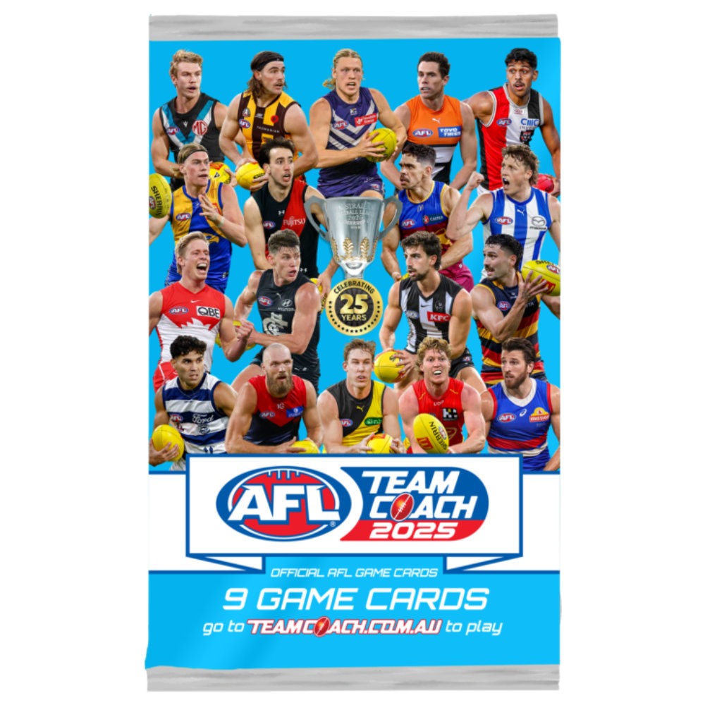 AFL Team Coach 2025 Booster Pack