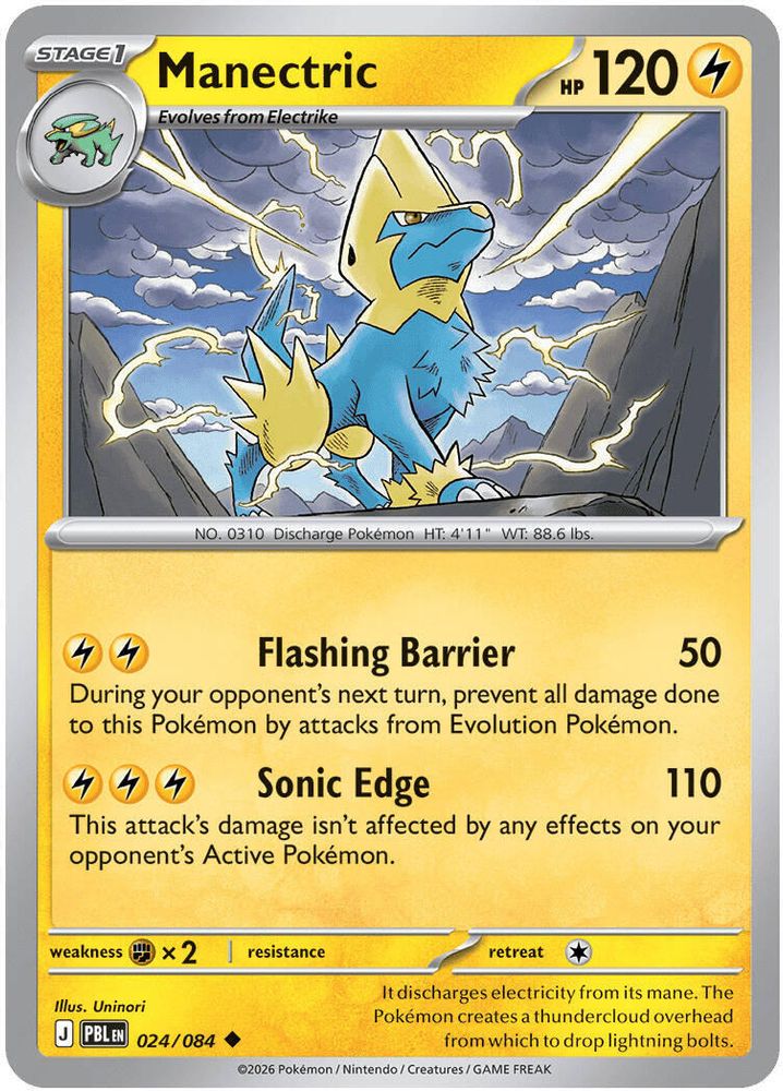 Manectric 024/084 UC