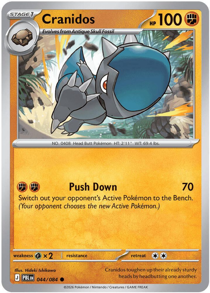 Cranidos 044/084 C