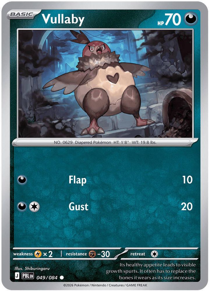 Vullaby 049/084 C Reverse Holo