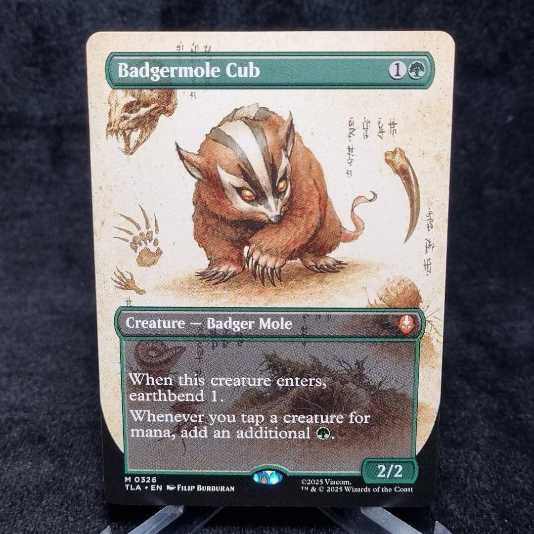 Magic The Gathering: Badgermole Cub (Borderless) - Avatar: The Last Airbender0
