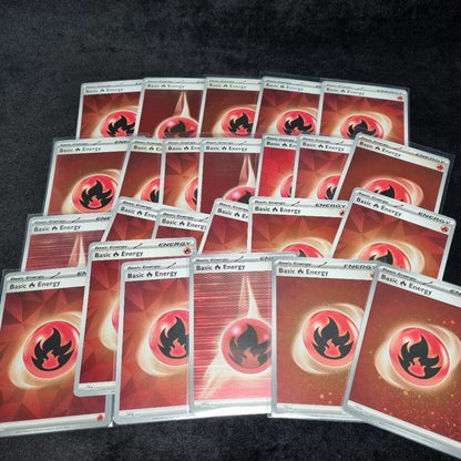 Pokémon Holo Basic Energy Bulk Card Lot X 143 All Types TCG From Multiple Sets6