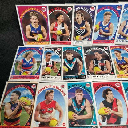 AFL 2025 Team Coach Vintage Series Big Card Lot X 30 Aussie Rules1