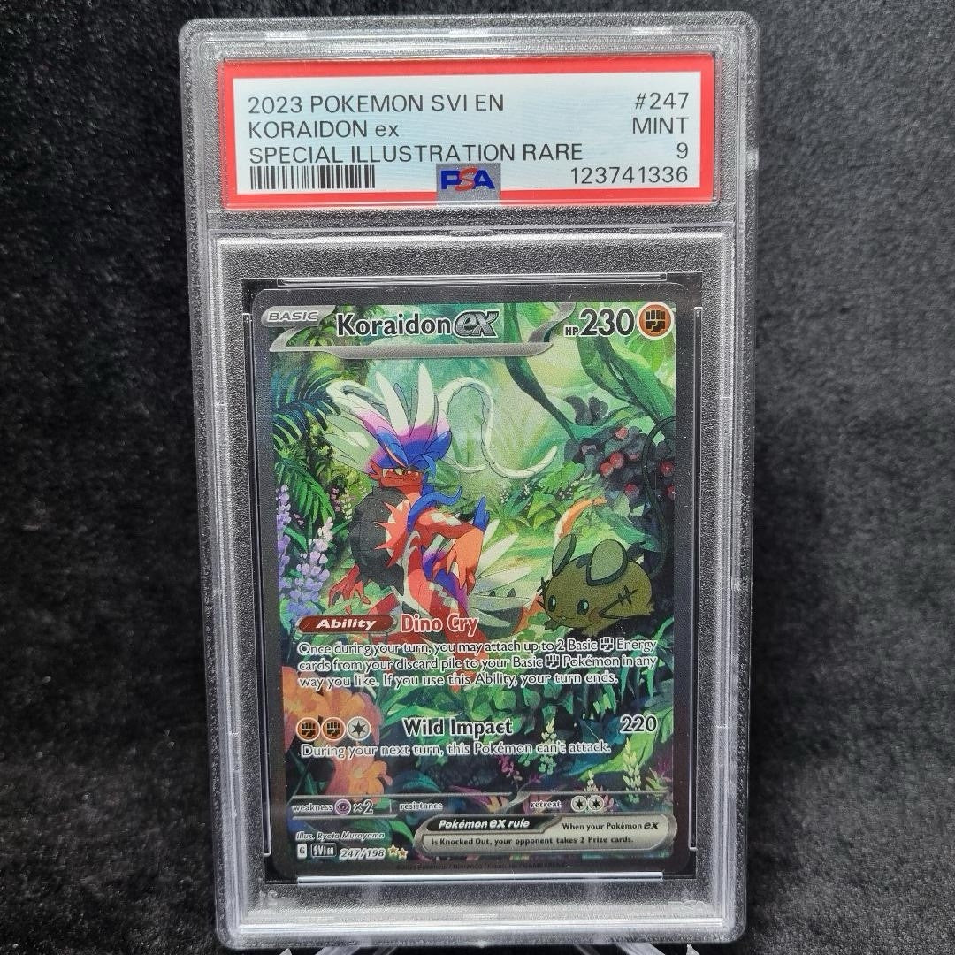 PSA 9 - Koraidon ex - 247/198 - Scarlet & Violet Base Set - SIR - Pokemon TCG0