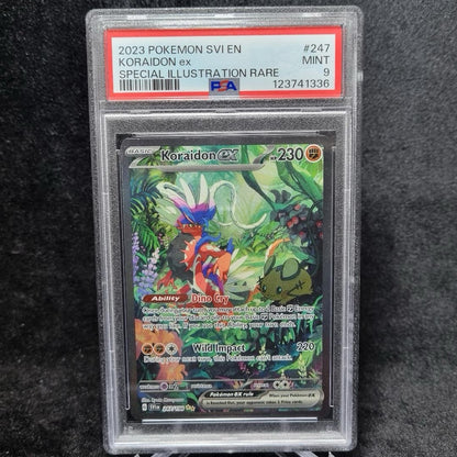 PSA 9 - Koraidon ex - 247/198 - Scarlet & Violet Base Set - SIR - Pokemon TCG0