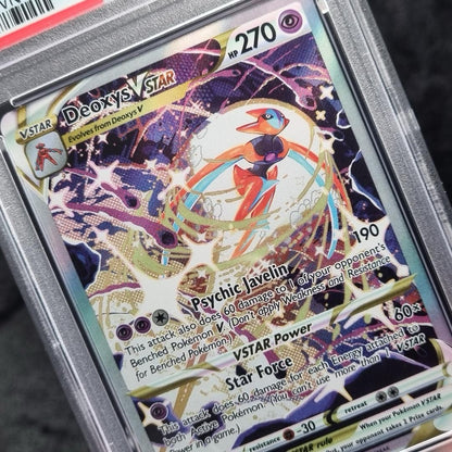 2023 Pokemon SWSH Crown Zenith Deoxys VSTAR Galarian Gallery #GG46/GG70 PSA 102