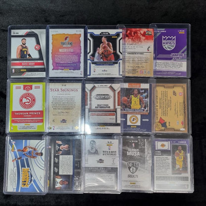 NBA Autograph/ Numbered/ Patch/ Rookie Card Lot X 15 2007-20251