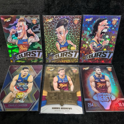 AFL Brisbane Lions Inserts/ Numbered Card Lot X 26 Aussie Rules Premiers 3