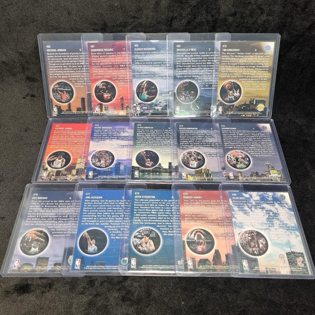 NBA 1993-94 Upper Deck - Skylights Full Set 1-15 Michael Jordan1