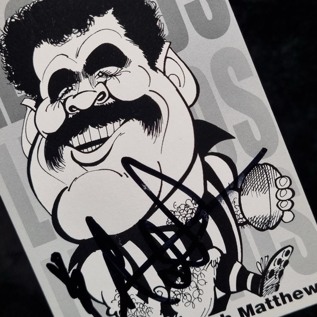 AFL Leigh Matthews Signed 2004 AFL WEG'S Footy Legends Hawthorn Hawks2