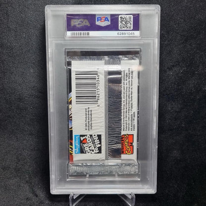 1993 Skybox Marvel Universe Foil Pack Silver Sable PSA 81