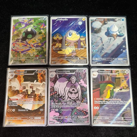 Pokémon Mega Evolution English Illustrator Art Rare Bundle X 60