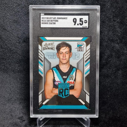 AFL Zak Butters RC /250 2019 SGC 9.5 Select Port Adelaide0