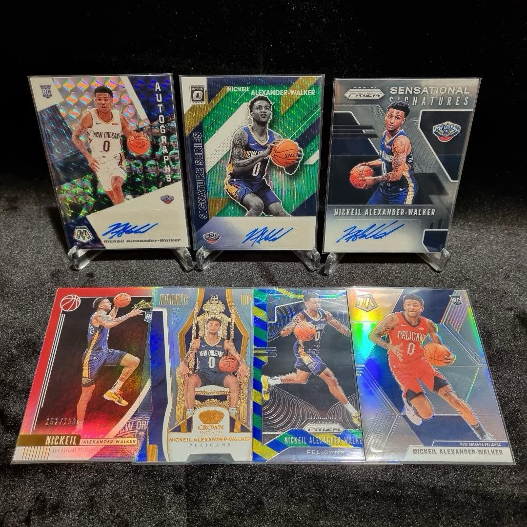 NBA Nickeil Alexander-Walker Rookie Bundle 2019-20 Autograph, DieCut & Numbered 0