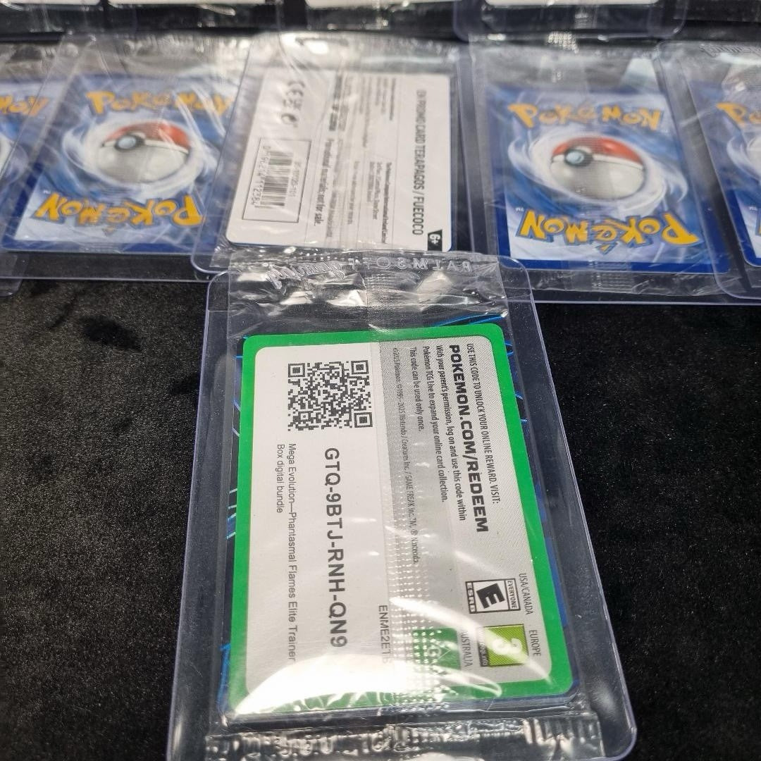 Pokémon Huge Sealed Stamped Promo Bundle X 11 EB Games, Winter 2023 - 20258