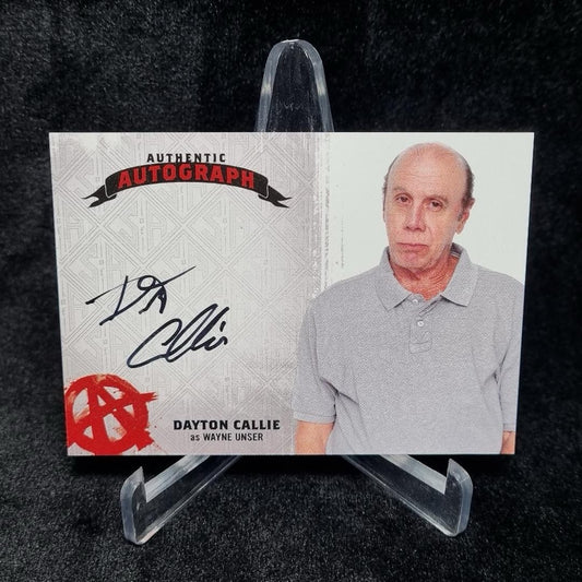 Sons of Anarchy Seasons 4&5 Dayton Callie as Wayne Unser  Autograph 20140