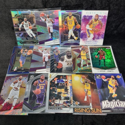 NBA LeBron James Card Lot X 36 Insert/Base Lakers & Cavs 2018-2025 Basketball2