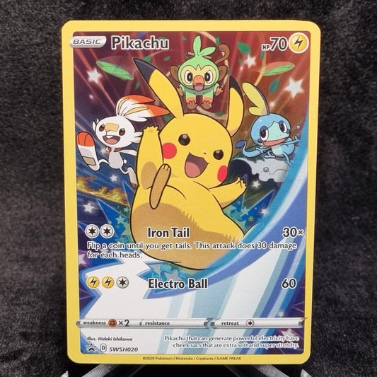 Pokémon Pikachu SWSH020 Sword & Shield Promo Holo TCG English 20200