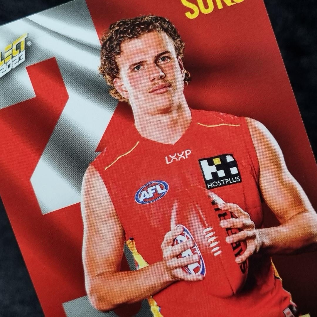 AFL 2023 Jed Walter Draft Pick #3 /285 Select Gold Coast Suns2