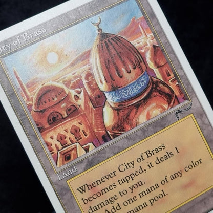 Magic The Gathering: City Of Brass MTG TCG English 19952