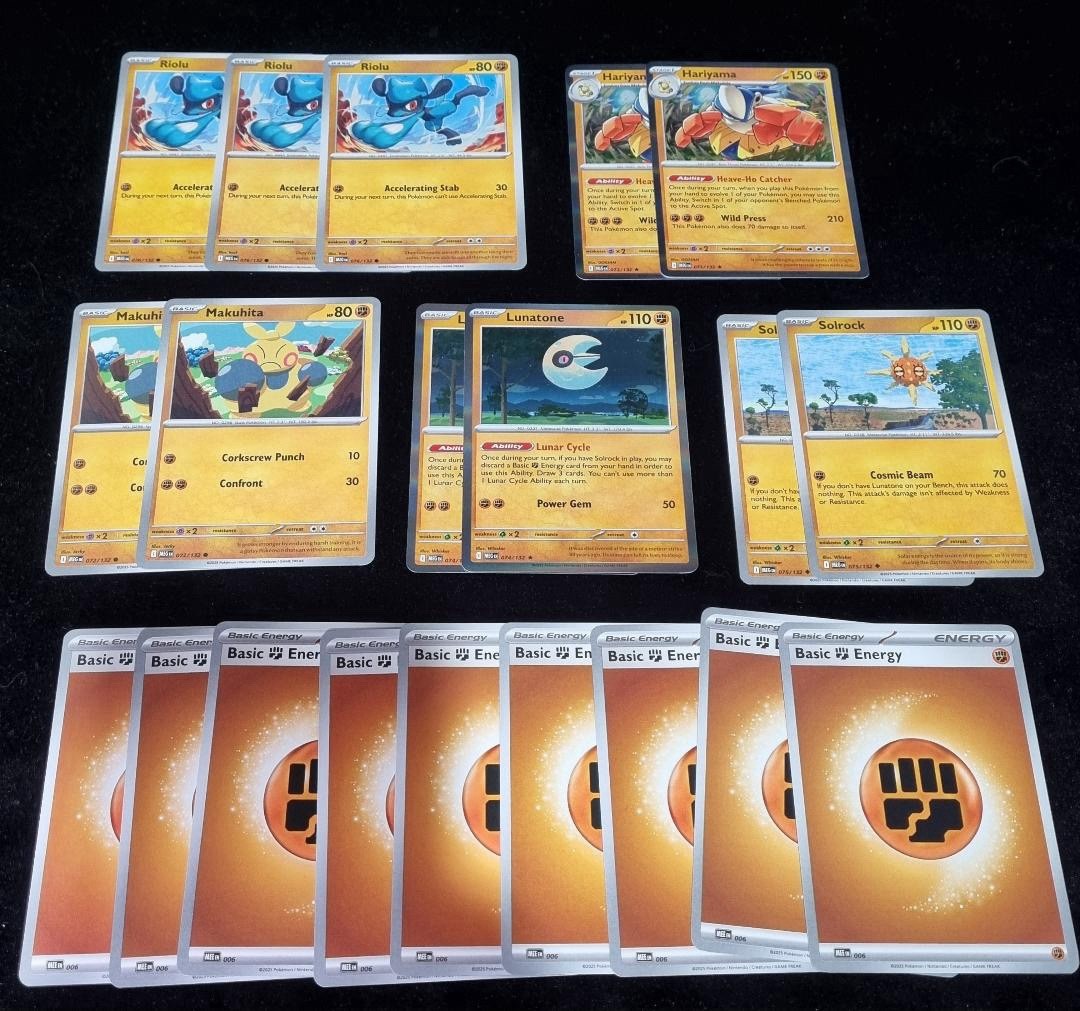 Pokémon TCG Game Ready Lucario Deck 60 Cards 20252