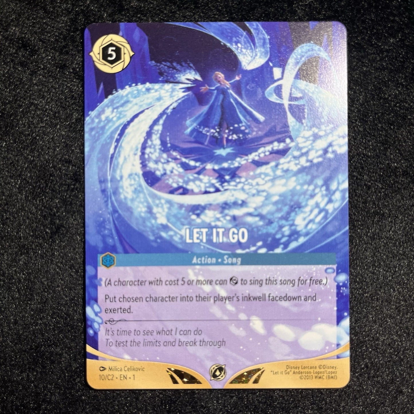 LET IT GO ( DISNEY LORCANA CHALLENGE ) 10 / C2 PROMO - LORCANA English0