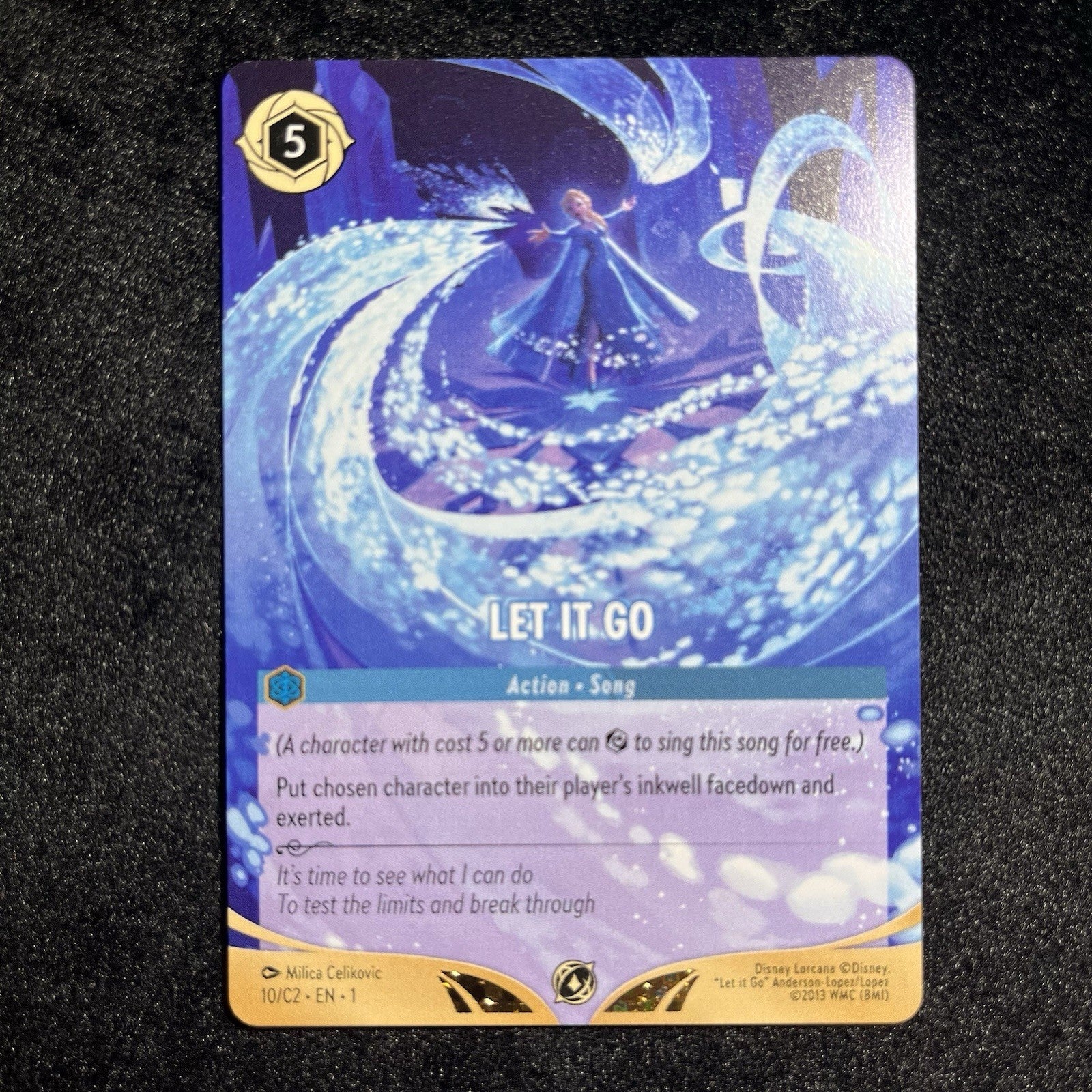 LET IT GO ( DISNEY LORCANA CHALLENGE ) 10 / C2 PROMO - LORCANA English0