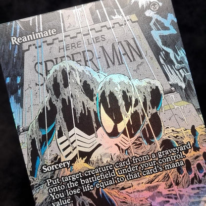 MTG Reanimate Foil Borderless Marvel's Spider-Man 2025 English2