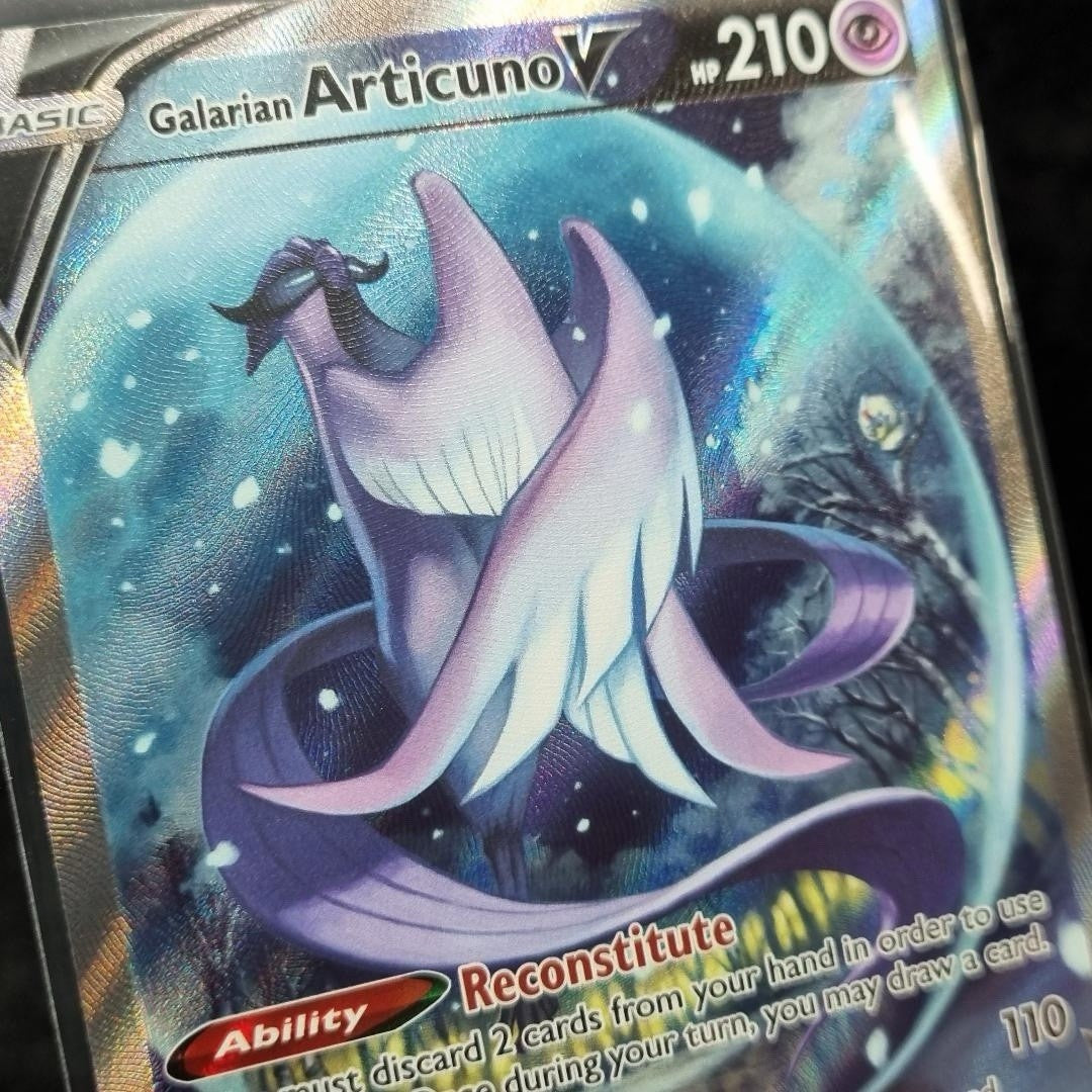 Pokemon TCG Galarian Articuno V Chilling Reign Alternate Full 170/198 2