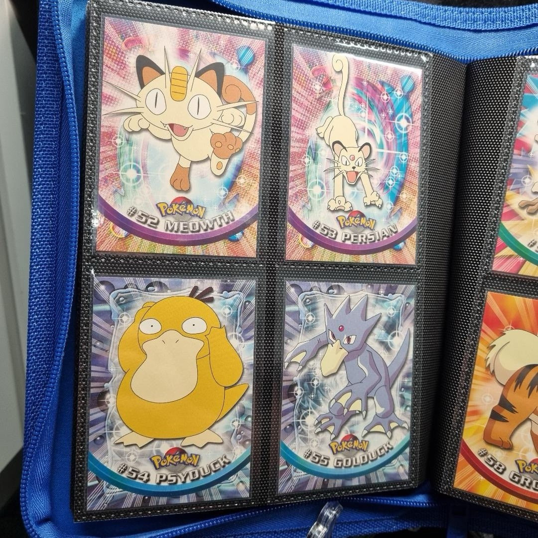 Pokémon Topps Series Almost Complete NM Set English TCG 1999 In New Binder16