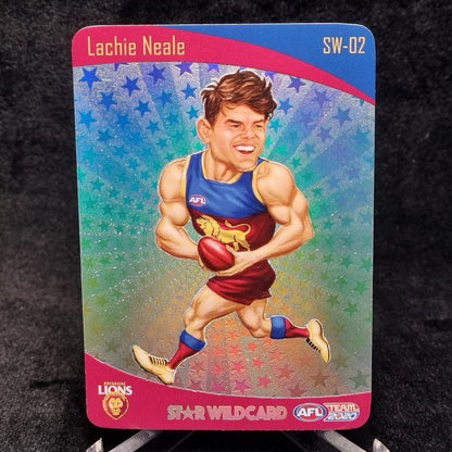 AFL Lachie Neale Star Wild Card Team Coach 2020 SW-02 Brisbane Lions Football0