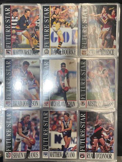 1996 Select AFL Series 1 & 2 Complete Set 1-400 In Folder1