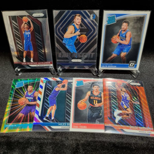 NBA 2018-19 Rookie Card Bundle X 7 Ft Luka Doncic & SGA RC Panini (#1)0