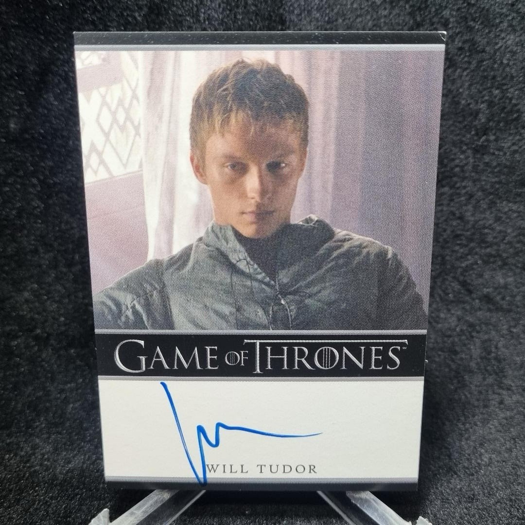 Game of Thrones 2014 Season 4 Autograph Auto Card Will Tudor as Olyvar HBO0