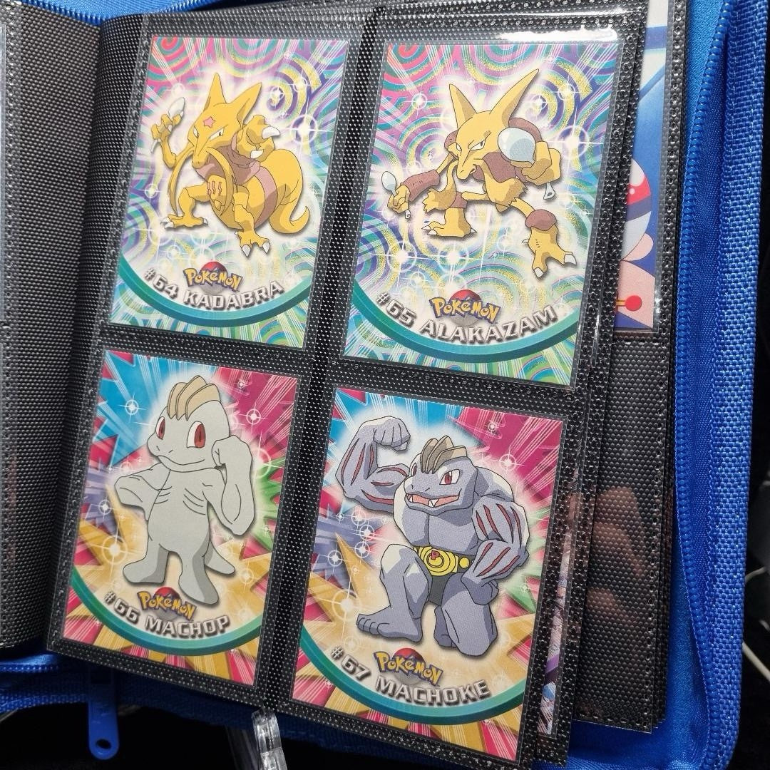 Pokémon Topps Series Almost Complete NM Set English TCG 1999 In New Binder5