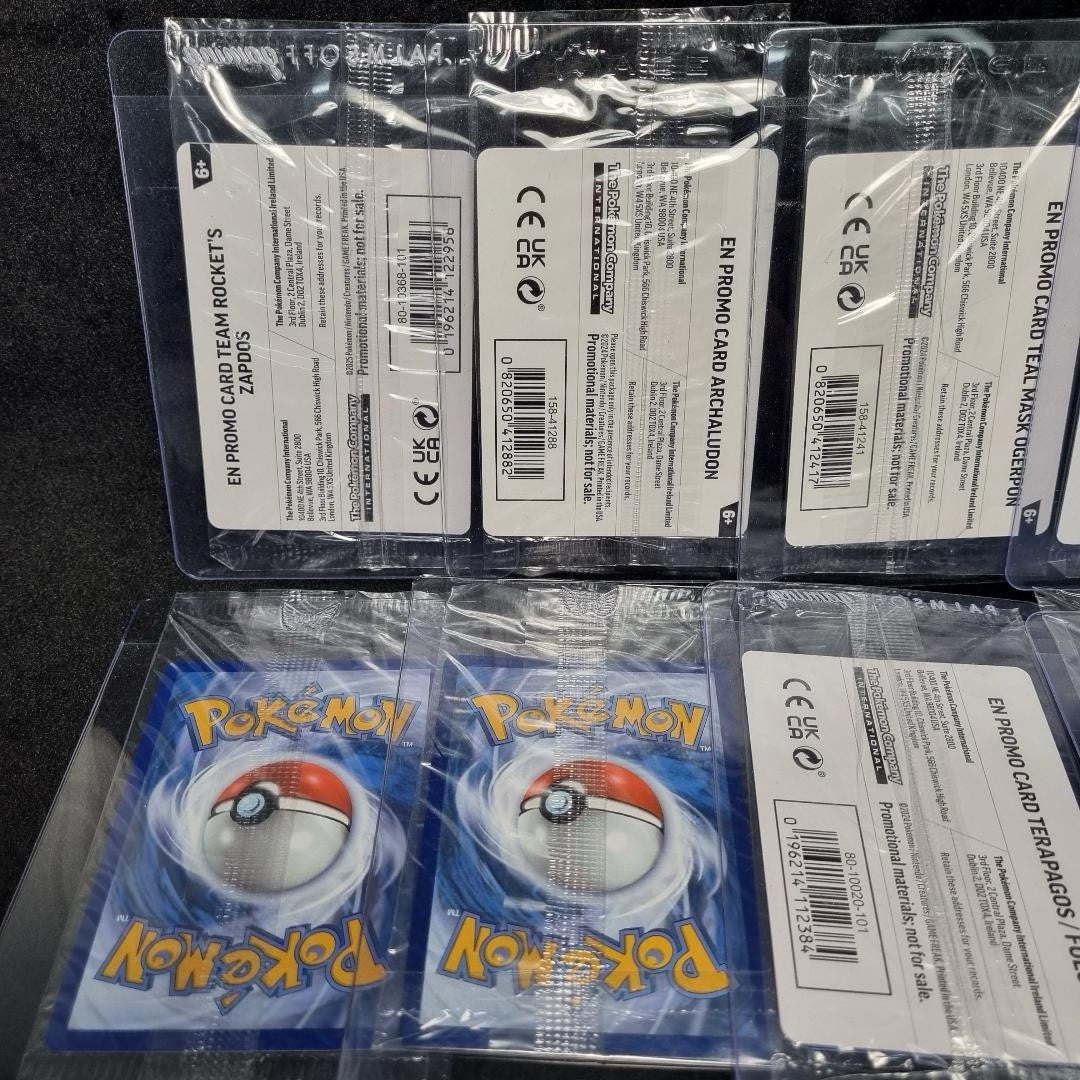 Pokémon Huge Sealed Stamped Promo Bundle X 11 EB Games, Winter 2023 - 20255
