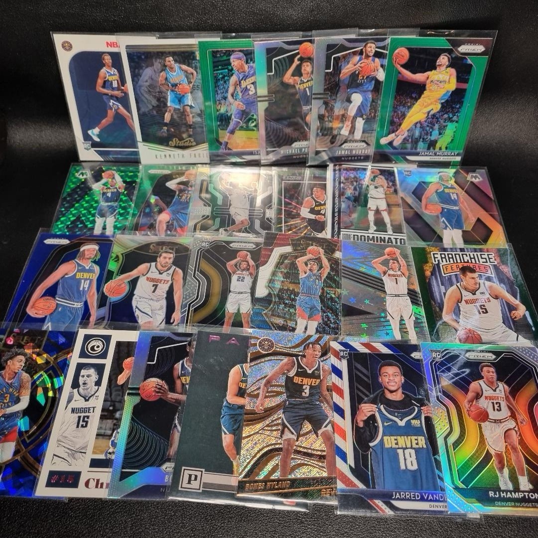NBA Denver Nuggets Bulk Rookie/ Insert/ Numbered Team Lot X 25 2016-2025 Panini0