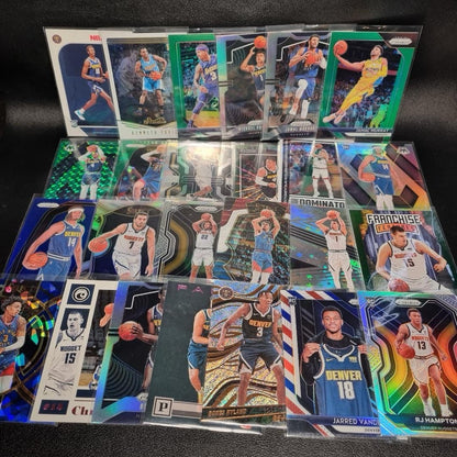 NBA Denver Nuggets Bulk Rookie/ Insert/ Numbered Team Lot X 25 2016-2025 Panini0