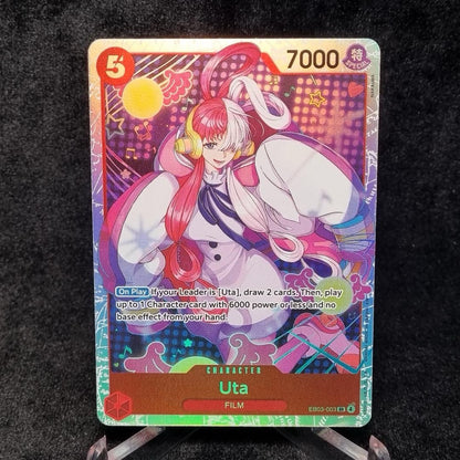 One Piece TCG EB03 Uta Alt Art/ Super Rare Bundle X 2 Heroines Edition English2