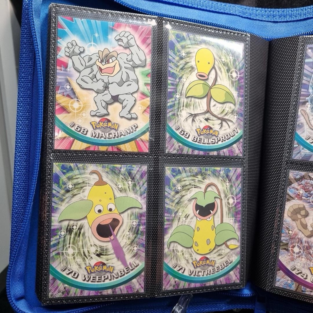 Pokémon Topps Series Almost Complete NM Set English TCG 1999 In New Binder8