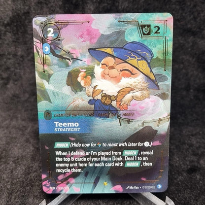 Riftbound: Teemo Strategist OVERNUMBERED SPIRITFORGED SFD 230/221 ENGLISH0