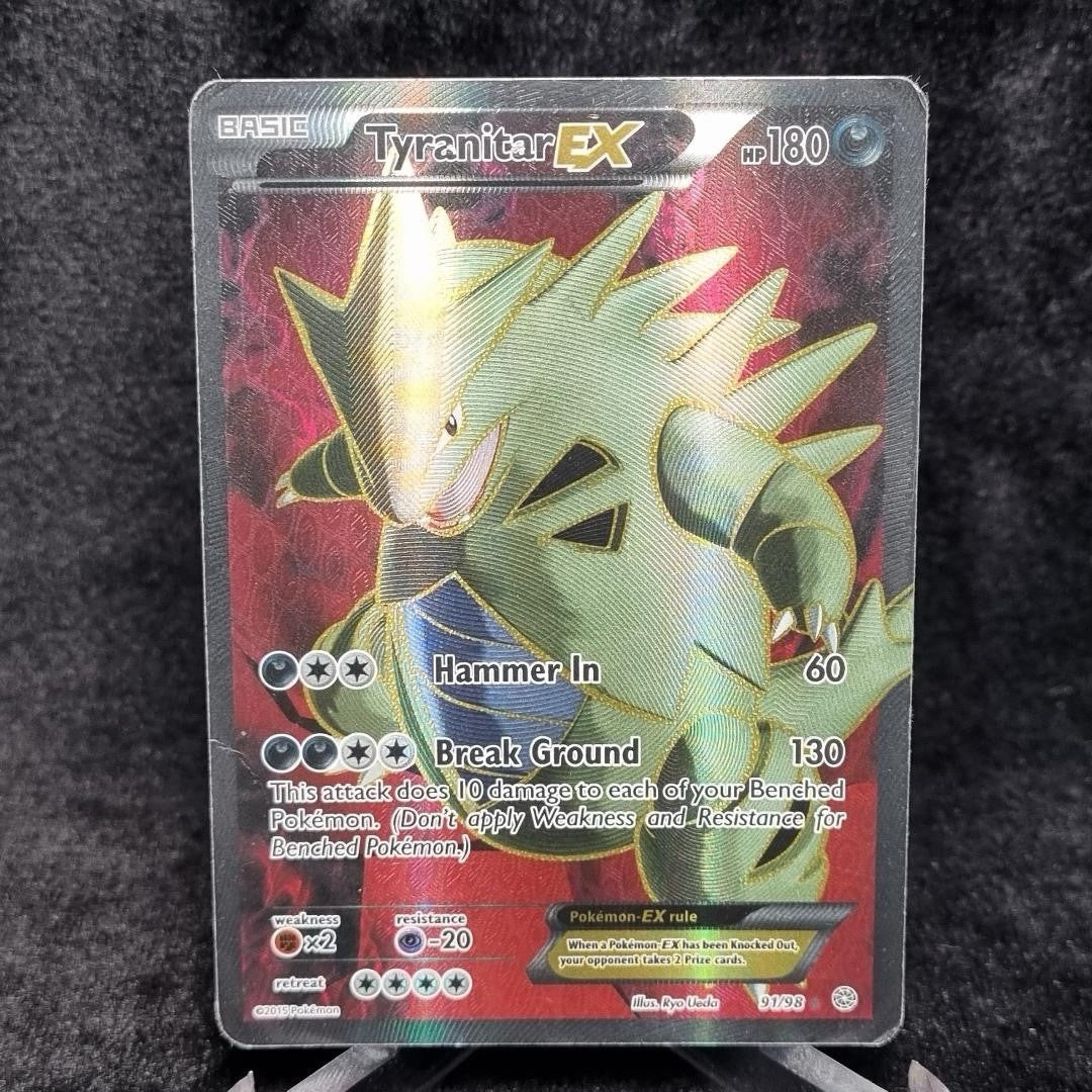 Pokémon Tyranitar EX 91/98 Ancient Origins TCG English 20150