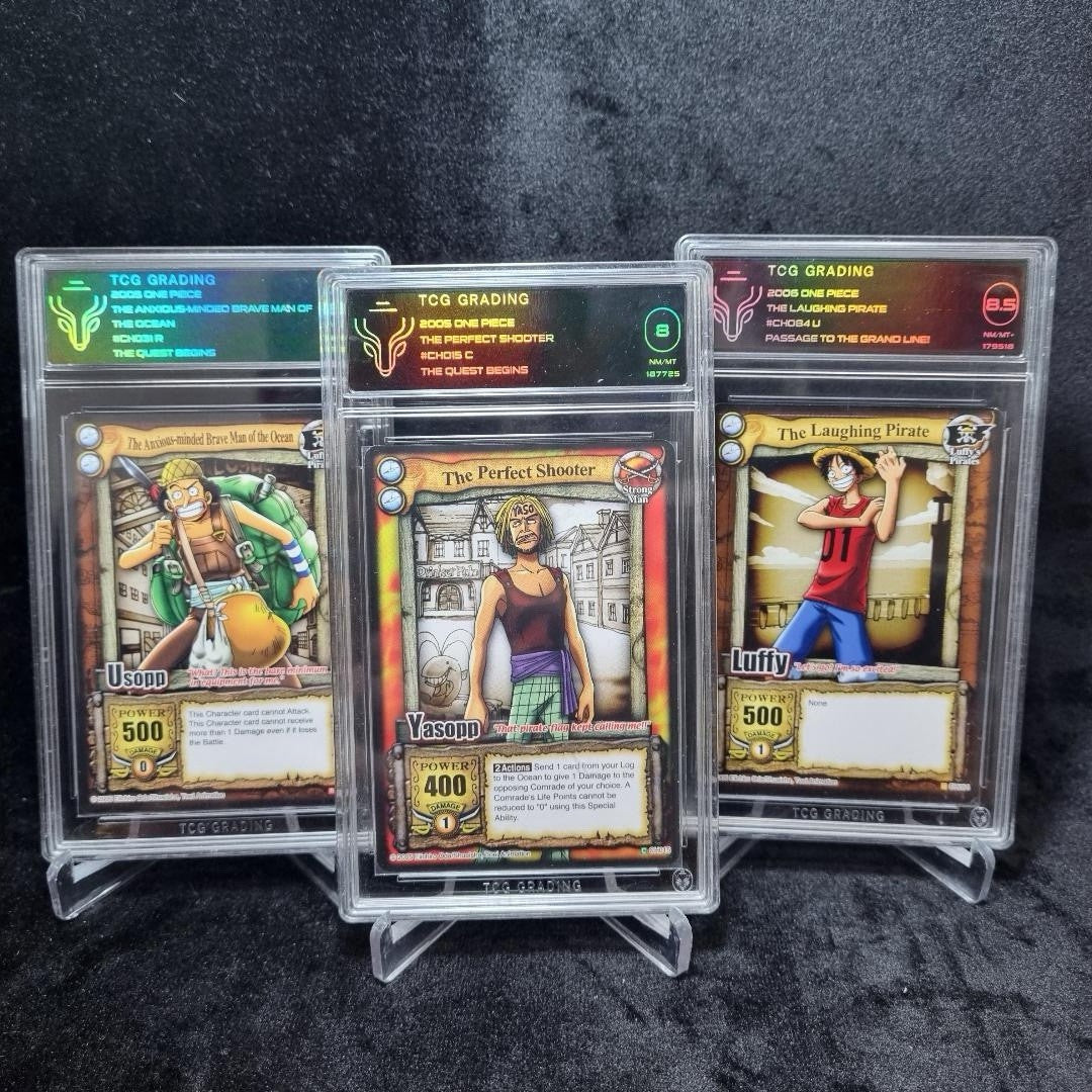 2006 One Piece Graded Foil/ Base Lot X 10 TCG 6